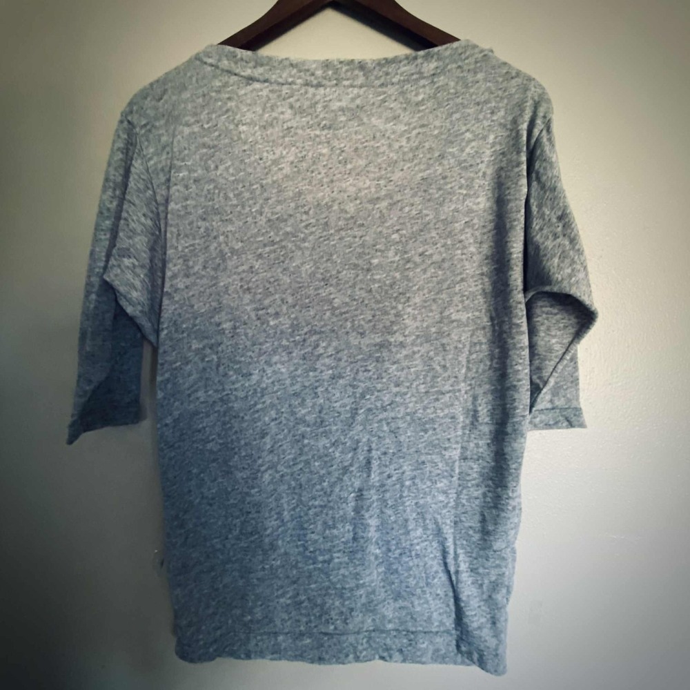 American Eagle Outfitters Shirt Womens XS Gray Preppy Chic Lightweight - Picture 2 of 5